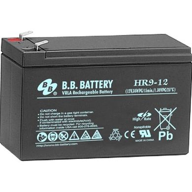 Акумулятор B.B. Battery HR 9-12FR/T2