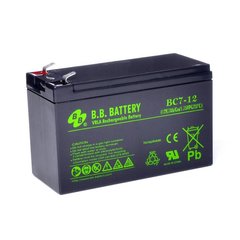 Аккумулятор B.B. Battery BС 7-12/T2