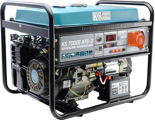 Бензиновый генератор Konner&Sohnen KS 7000E-3 ATS (5,5 кВт)