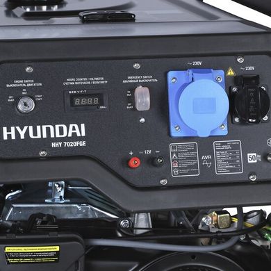 Бензиновый генератор Hyundai HHY 7020FGE