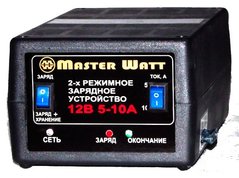 Зарядное устройство Master Watt 5-10А 12В 2-х режимное