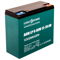 Тяговый свинцово-кислотный аккумулятор LogicPower LP 6-DZM-35
