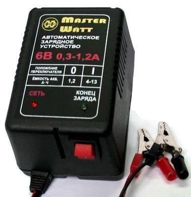 Зарядное устройство Master Watt 0,3-1,2А 6В