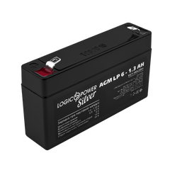 Аккумулятор AGM LogicPower LP 6-1,3 AH