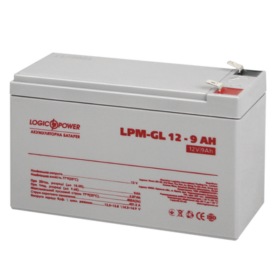 Аккумулятор гелевый LogicPower LPM-GL 12 - 9 AH