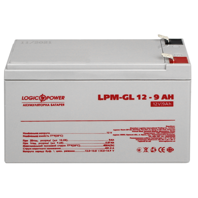 Аккумулятор гелевый LogicPower LPM-GL 12 - 9 AH