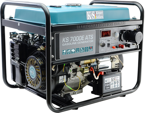 Бензиновый генератор Konner&Sohnen KS 7000E 1/3 (5,5 кВт)