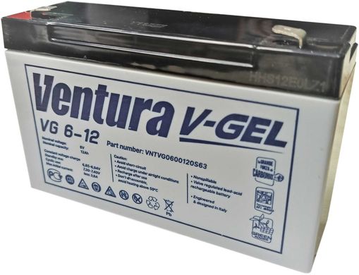 Аккумулятор Ventura VG 6-12 GEL