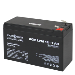 Аккумулятор кислотный AGM LogicPower LPM 12 - 7,0 AH