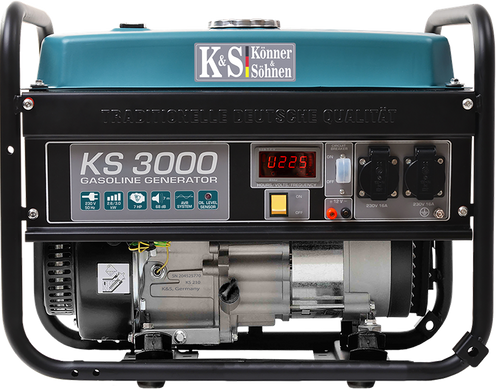 Бензиновый генератор Konner&Sohnen KS 3000 (3 кВт)