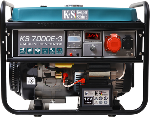 Бензиновый генератор Konner&Sohnen KS 7000E-3 (5,5 кВт)