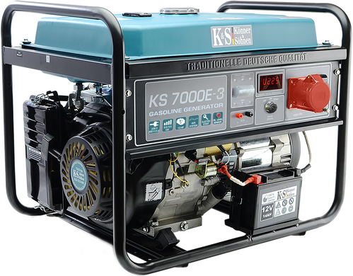 Бензиновый генератор Konner&Sohnen KS 7000E-3 (5,5 кВт)