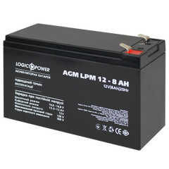 Аккумулятор кислотный AGM LogicPower LPM 12 - 8,0 AH