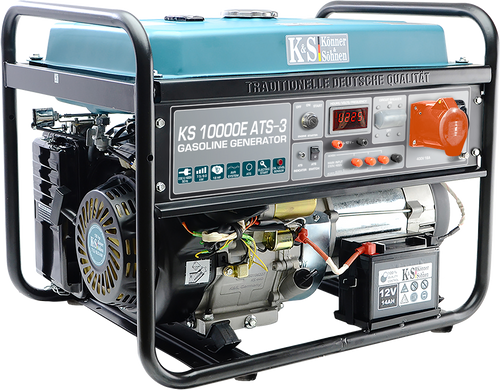 Бензиновый генератор Konner&Sohnen KS 10000E-3 ATS (8 кВт)