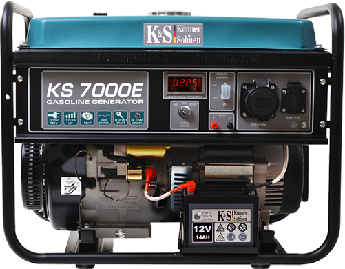 Бензиновый генератор Konner&Sohnen KS 7000E (5,5 кВт)