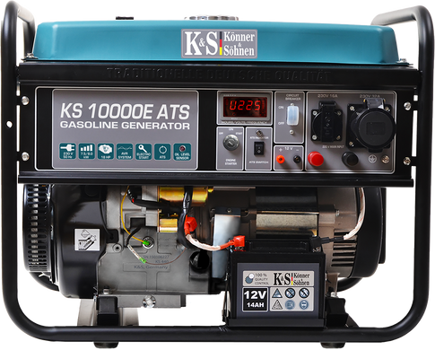 Бензиновый генератор Konner&Sohnen KS 10000E ATS (8 кВт)